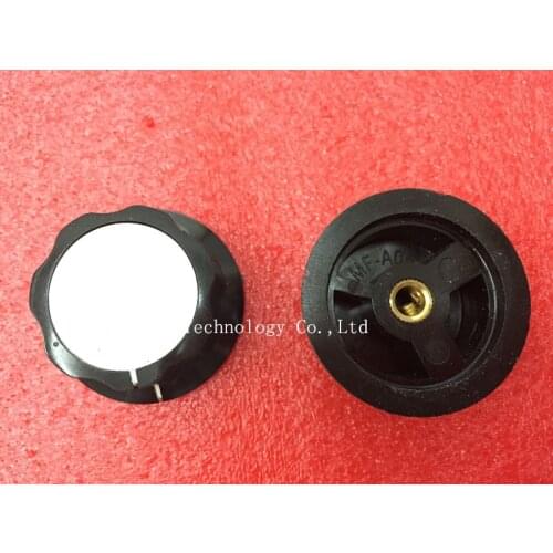 10pcs/lot A05 Bakelite Knob, 45MMxH20MM Mounting Hole 6MM, For Rotary potentiometer & Encoder & Rotary Switch