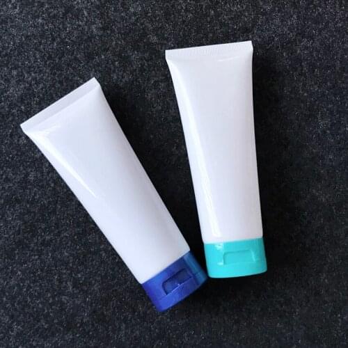 300pcs/lot 100g 100ml Empty Plastic Squeeze Bottle Soft Tube Empty Cosmetic Containers For Cream Lotio Empty Cosmetic Soft Tube