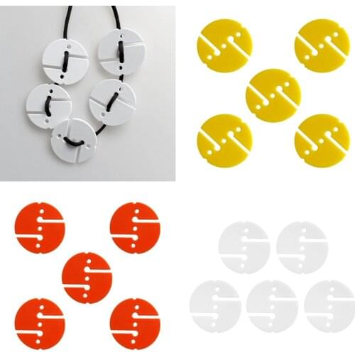 5 Pieces Lightweight Plastic Circle Scuba Diving Wreck Cave Directional Dive Line Arrow Marker Pointer - Choose Colors