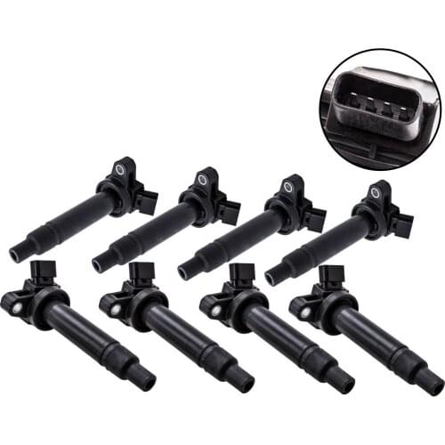 8x Ignition Coil for Lexus GS450h LS430 LS460 LS600h LX470 SC430 IS200 IS250 for Toyota Landcruiser UZJ100 200