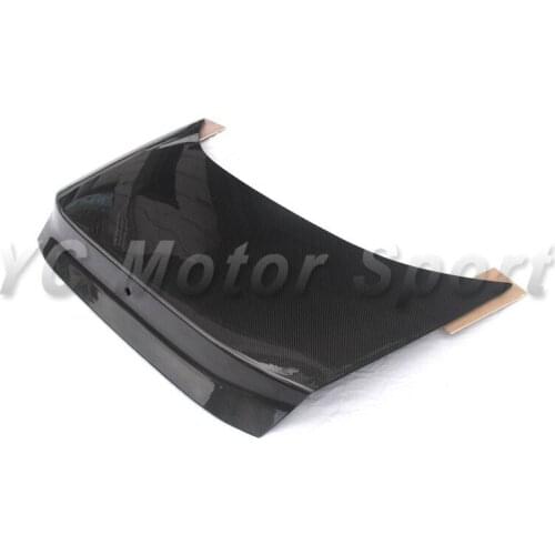Car Accessories Carbon Fiber OEM Style Trunk Fit For 1995-2000 FTO Trunk Boot Lid Tail Cover Car-styling