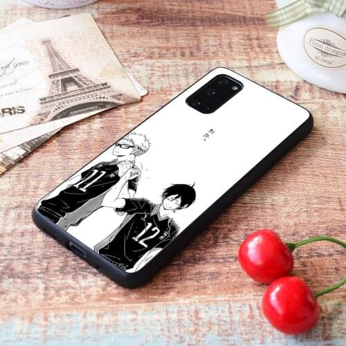 For Samsung Galaxy Haikyuu Madness! - Haikyuu Lovechild AU Soft TPU border Samsung Galaxy Case