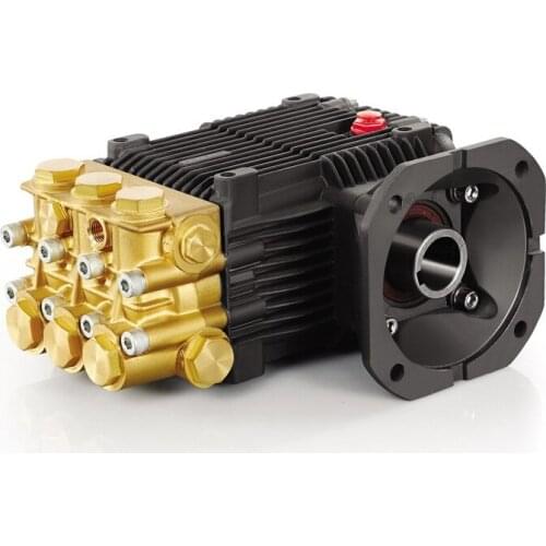 HT Brass Triplex Plunger 85C dgree hot water Washing Pump for washer 12-23L/min 100/160bar