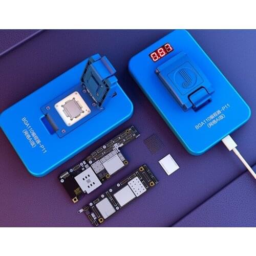 JC P11 BGA110 programmer for iPhone 8/8 P/X/XR/XS/XSMAX NAND Flash for Apple BGA110 NAND SYSCFG transformations and scribe repai