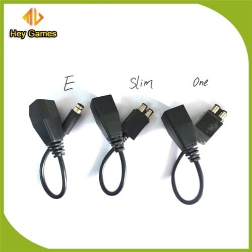 Power Adapter Transfer cable Power Conversion Cable For XBOX 360 fat to xbox360 e Free shipping