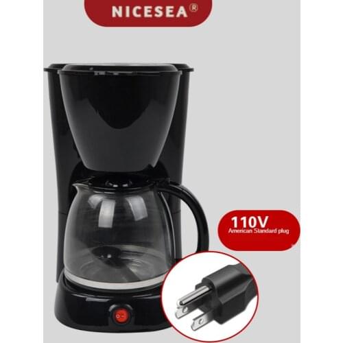 110v/220v V coffee pot for marine drip type domestic coffee machine glass body