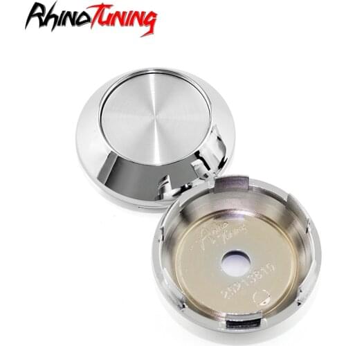 1pc 68mm 62mm Wheel Hub Cap Dustproof Black Silver Car Styling Tall Auto Parts For Rota Slipstream ADVAN RS II Konig Feather