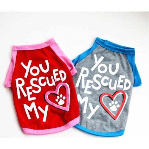 Summer Teacup Puppy Clothes Free Shipping Dog Accessories Yorkshire Terrier Clothes Summer Pet Clothing for Cat Small Dog TShirt