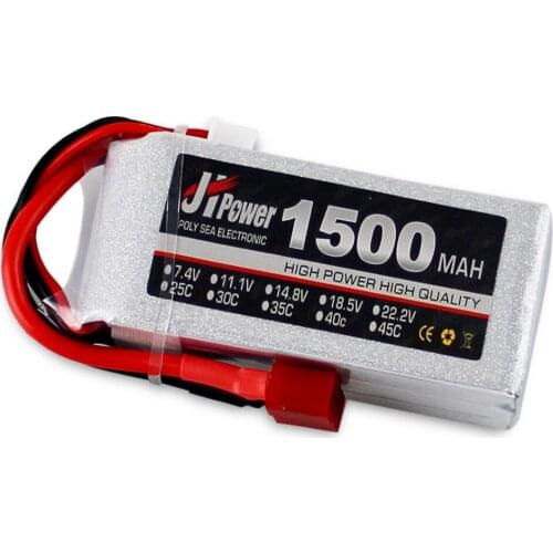 Lithium Polymer battery 1500mAh 100C 3S 11.1V Helicopter RC battery Drone for RC airplane car boat Truck Hobby parts