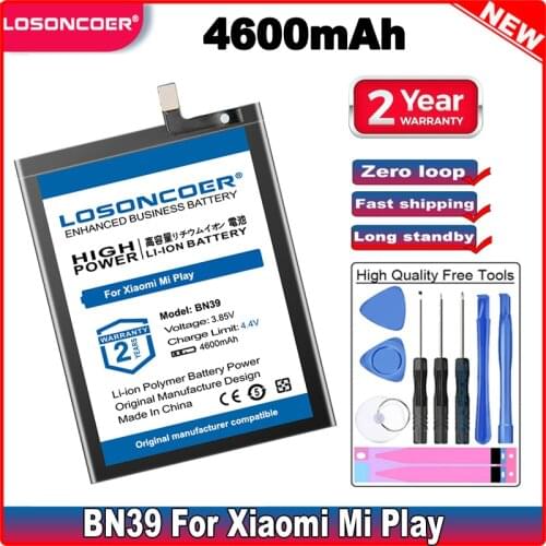 LOSONCOER Xiaomi Mi Play Batteries China