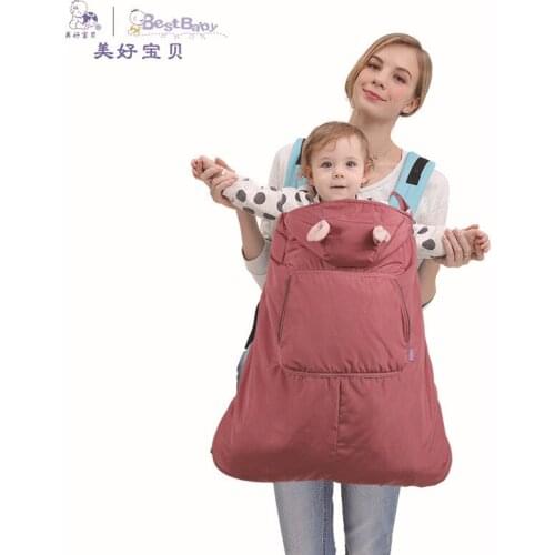 Best Baby New High Quality Three Color 0-36months Baby Carrier Sling Rainproof Comfortable Cloak Free Shipping