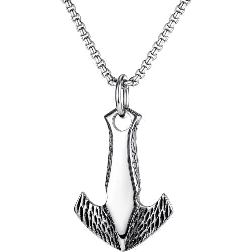 Punk Stainless Steel Spearhead Pendants Necklaces For Men Goth Vintage EMO Hip Hop Jewelry Accessories Necklaces Wholesale Gifts