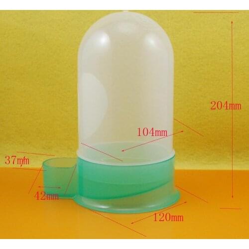 Free shipping 2pcs/lot high quality 1L PP pigeon water drinker food feeder bird Water fountain