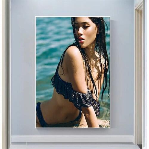 Silk Cloth Wall Poster Hannah Locsin Art Home Decoration Gift