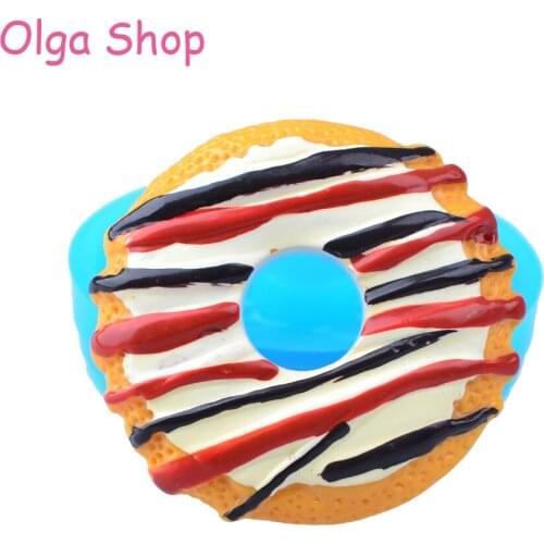 TYL061 47.4mm Large Donut Silicone Mold - Doughnut Mold Fondant, Sugarcraft, Cake Decorating, Chocolate, Resin Clay, Biscuit