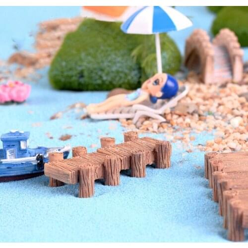 1 PCS Moss Micro Landscape Simulation Corridor Pier Small Ornaments DIY Material Fish Tank Aquarium Ornament Accessories