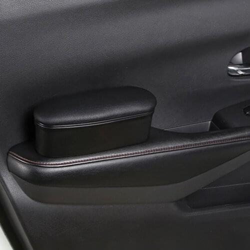 1PCS Universal Car Door Armrest Soft Leather Driver Left Arm Protective Pad Mat Rest Pillow Arm Rest Support Pillow