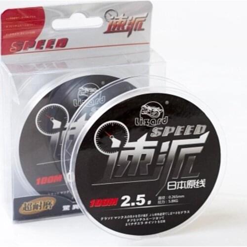 100m Nylon Fishing Line Sub-line High Strength Smooth Fishing line On For Rock Bass Carp Fishing Tackle 1.0#-4.0