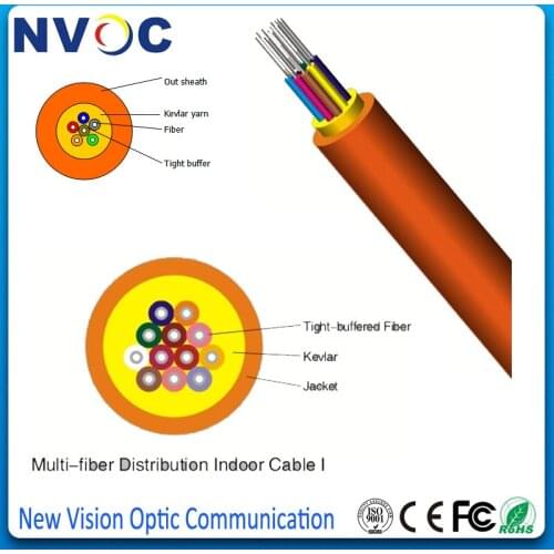 24Core Single Mode,G652D,LSZH Jacket,Distribution Indoor Fiber Cable