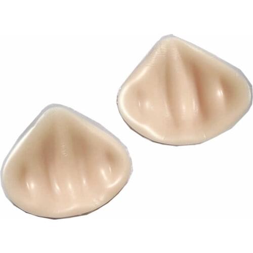 464g a pair securely to the body triangle breast cancer Silicone Breast Forms Prosthesis Mastectomy