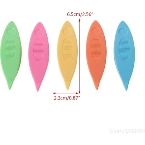 5Pcs/Set Hand Lacemaking Craft Tool Plastic Tatting Shuttle Lace Making Kits Set