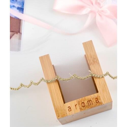 2 Meters/lot Width 7.5cm High Quality Delicate Water Soluble Lace Applique Trim Ribbon Net Yarn DIY Garment Clothing Accessories