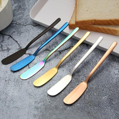 1pcs Multifunction Western Butter Knife Kitchen Tools Cheese Grater Breakfast Dessert Gadget Jam Stainless Steel Cuisine Spatula