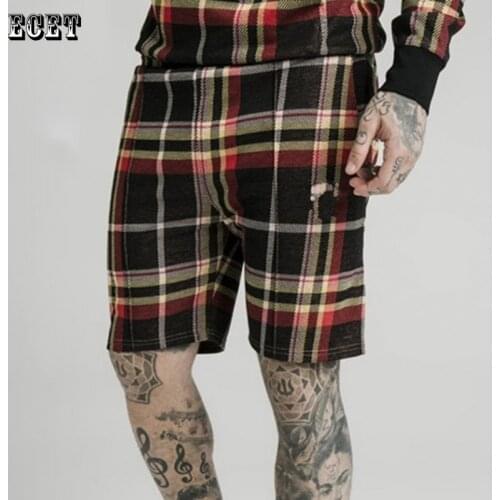 2021 Summer New Streetwear Casual Striped Mens Shorts Fitness Sports Pants Joggers Mens Casual Pants