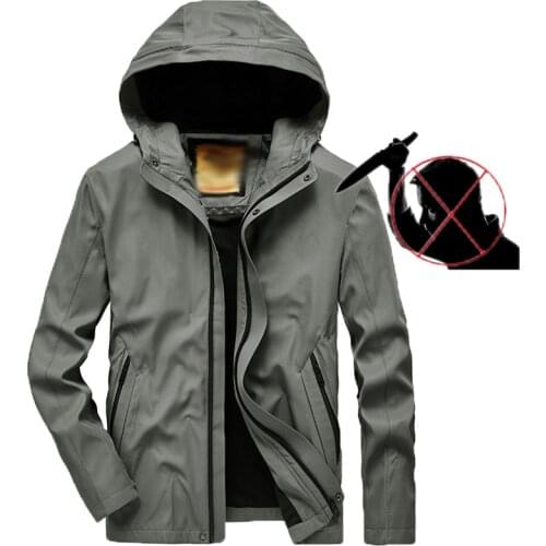 Self-defense anti-cutting stab Resistant Safe jacket military tactical invisible soft protective politie kleding tactico policia