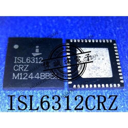 1Pieces New Original ISL6312CRZ ISL6312 6312CRZ QFN48 In Stock Real Picture