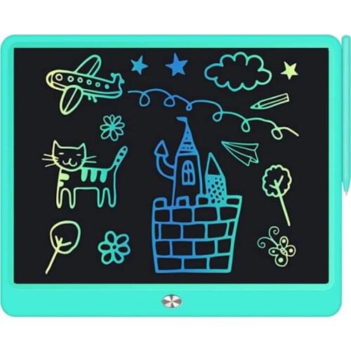 15"LCD Writing Tablet with Pen Digital Drawing Electronic Handwriting Pad Message Graphics Board
