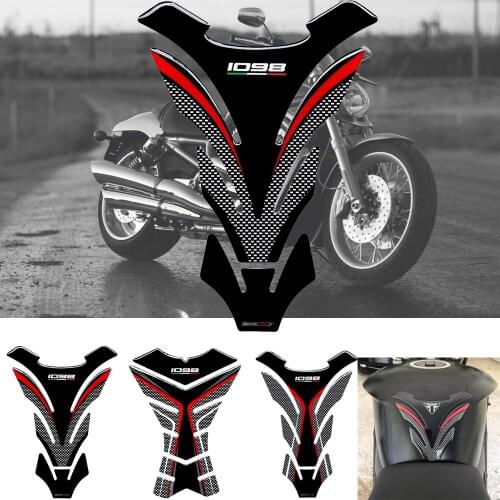 3D Motorcycle Tank Pad Protector Case forDucati Streetfighter 1098 1098R 1098S Tankpad Decals