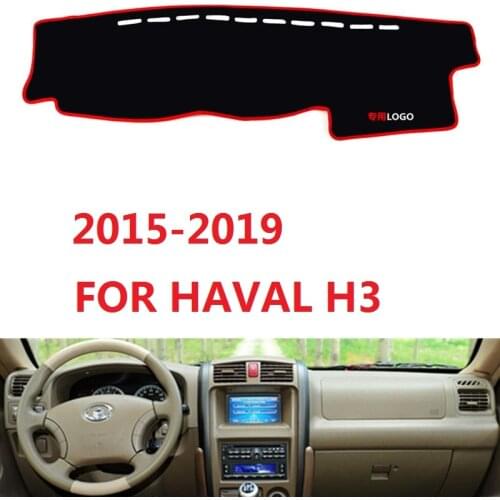 Anti-UV Dashboard Cover Dashmat Mat Pad Car Styling Sun Visor Shade Carpet For Great Wall Haval H3 2015 2016 2017 2018 2019