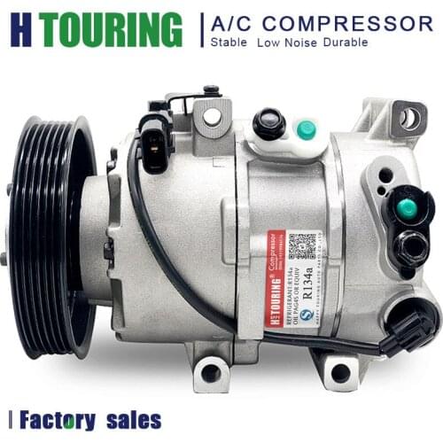 For 1e39e-14100 1e39e14100 DVE12 Air A/C AC Compressor for Rio Rio5 Soul Hyundai ACCENT 2011 2012 2013 2014 2015 2016 2017