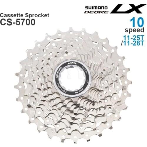 SHIMANO DEORE LX SAINT 10v Cassette Sprocket 10-Speed HYPERGLIDE CS-5700/ CS-6700 M771-10 speed - Original parts