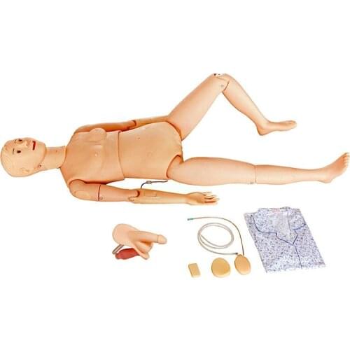 PVC material Medical teaching mold Multi-functional nursing practice simulator nursing human model manikin Training dummy