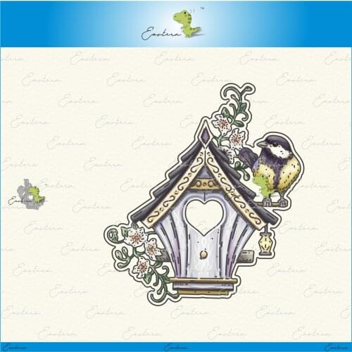 Bird house metal cutting dies 2021 new diy molds Scrapbooking Paper Making die cuts crafts