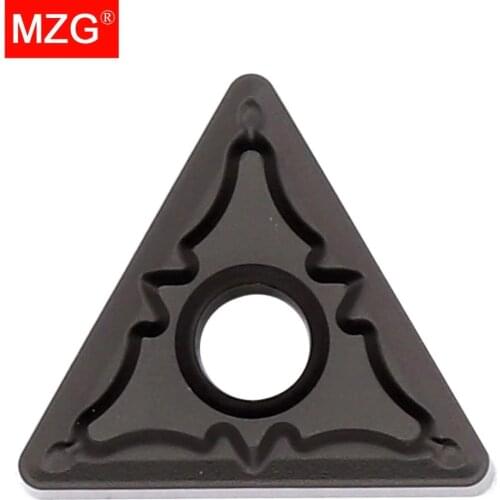 MZG 10PCS TNMG 1604 2204 08 PM ZC251 CNC Lathe Tool Solid Indexable Machining Hard Steel Tungsten Turning Carbide Inserts