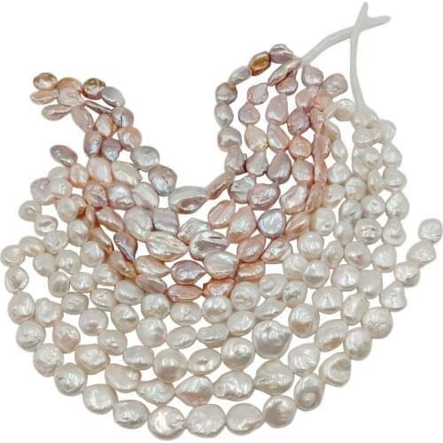 Good quality baroque pearl beads in strand,100% Nature freshwater pearl with baroque shape,AA+ QUALITY,only few flaw