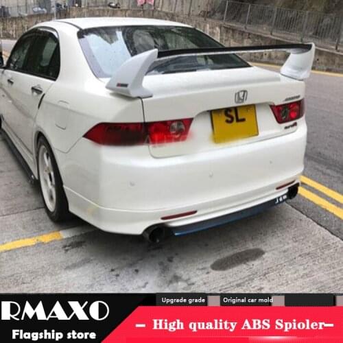 For HONDA Accord Spoiler 2008-2013 Accord FD2 High Quality ABS Material Car Rear Wing Primer Color Rear Spoiler
