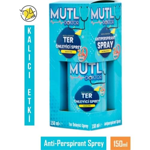 Happy Doctor Sweat and Anti-Odor Spray 150ml