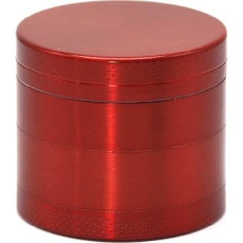 Herb Tobacco Weed Grinder Smoking Accessories 40mm 4-layer Zinc Alloy Manual Grass Spice Herb Grinder Miller Crusher Machine Box