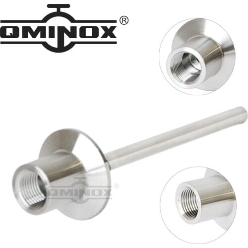 1.5"Tri clamp x Thermowell 6" With 1/2" NPT Female Thread Adaptor Sanitary Stainless Steel SS 304 For Boiler Temperature Sensors