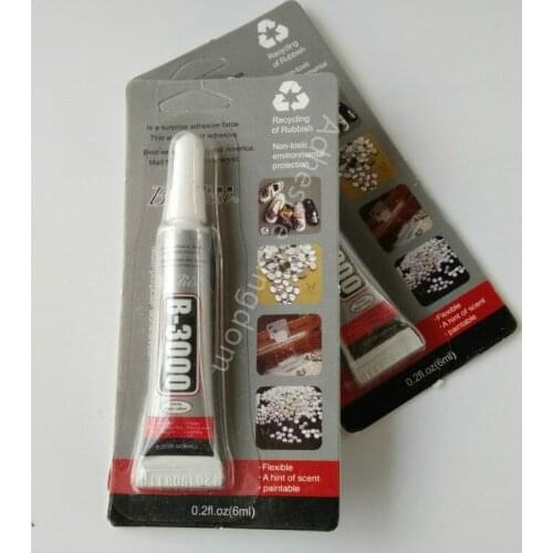 Hot sale 10pcs 6ML B3000 glue transparent metal craft high strength adhesive jewelry glue manufacturers wholesale