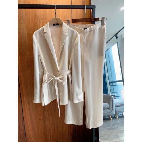 Женские модные брючные костюмы ZHUISHU China At AliExpress