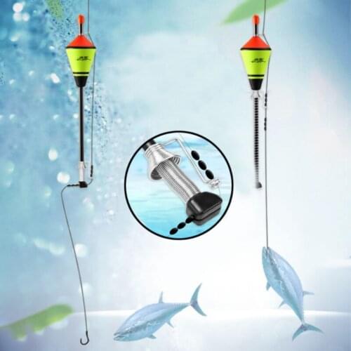 1Pcs Portable Automatic Fishing Float EVA Material Fishing Accessories Fast Fishing Artifact Fishing Buoy Bobber Set