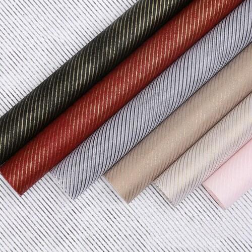 20pcs 60×60cm Stripe Shape Tissue paper waterproof flower bouquet flower paper gift wrapping paper