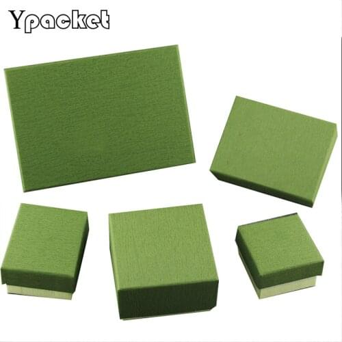 50pcs/Lot Box Jewelry Jewelry Organizer Box Rings Storage Box Gift Box Pendant Earrings Christmas Gifts 7x9x3cm