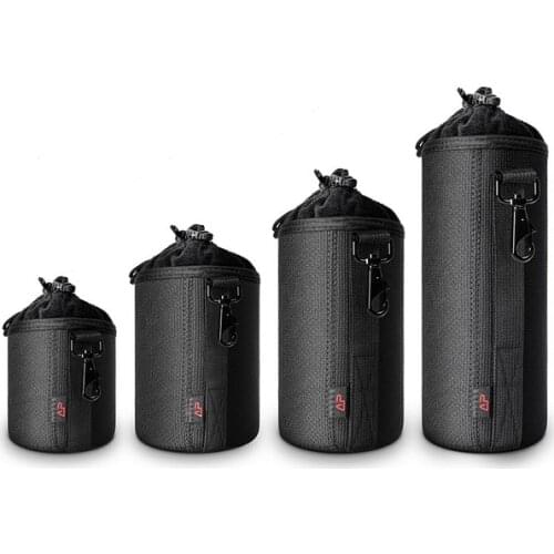 Splashproof Neoprene Thicken Linter Lining Protector Pouch for DSLR Camera Lens Canon Nikon Sony Panasonic Storage Bag FC50