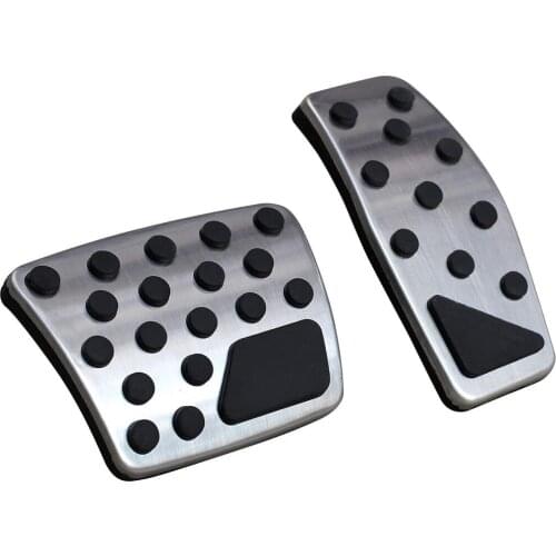 AutoBig Gas Brake Pedal Cover Accessories For Jeep Renegade Compass Fiat 500X